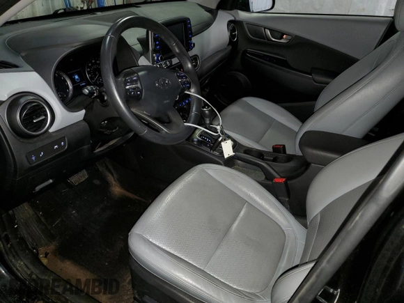 2019 Hyundai Kona Limited with VIN KM8K3CA54KU238890, listed as a Copart auction lot 39550493 with 51,484 mi miles and . Bid and sale history available at DreamBid. Image 7.
