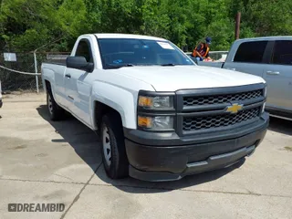 2014 Chevrolet Silverado 1500 Work Truck with VIN 1GCNCPEH1EZ325697, listed as a IAAI auction lot 42060927 with 262,134 mi miles. Bid and sale history available at carsss.com. Image 1.