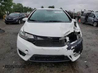 2015 Honda Fit LX with VIN 3HGGK5H57FM722000, listed as a Copart auction lot 57331455 with 140,546 mi miles and Salvage title. Bid and sale history available at DreamBid. Image 5.