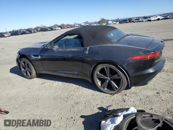 2014 Jaguar F-Type V6 with VIN SAJWA6E75E8K03346, listed as a Copart auction lot 88558275 with Not Provided miles and Salvage Title. Bid and sale history available at DreamBid. Image 2.