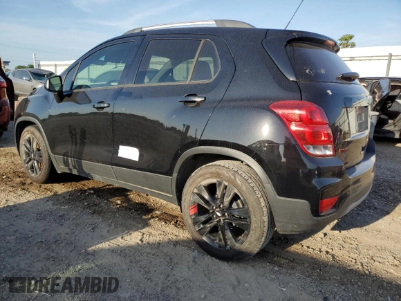 2020 Chevrolet Trax LT with VIN 3GNCJLSB4LL301220, listed as a Copart auction lot 53559365 with 45,793 mi miles and Salvage title. Bid and sale history available at DreamBid. Image 2.