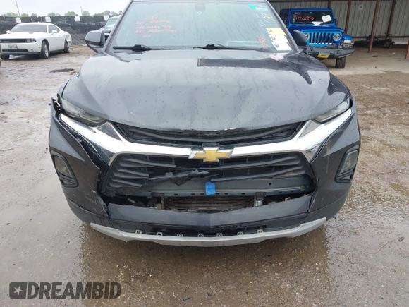 2021 Chevrolet Blazer LT with VIN 3GNKBBRA0MS576302, listed as a IAAI auction lot 41916335 with 98,472 mi miles and . Bid and sale history available at DreamBid. Image 6.