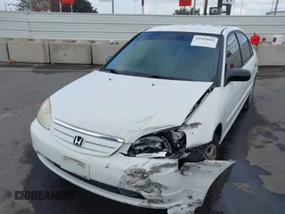 2001 Honda Civic LX with VIN JHMES16581S004567, listed as a IAAI auction lot 41914042 with 179,095 mi miles and . Bid and sale history available at carsss.com. Image 6.