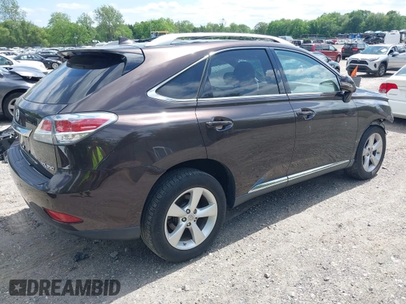 2015 Lexus RX 350 with VIN JTJBK1BA1F2480252, listed as a IAAI auction lot 42295894 with 92,917 mi miles and . Bid and sale history available at DreamBid. Image 4.