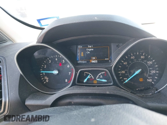 2017 Ford Escape S с VIN 1FMCU0F70HUB79145, выставлен на аукционе IAAI как лот 41734309 с пробегом 77 113 миль миль и . История ставок и продаж доступна на DreamBid. Изображение 15.