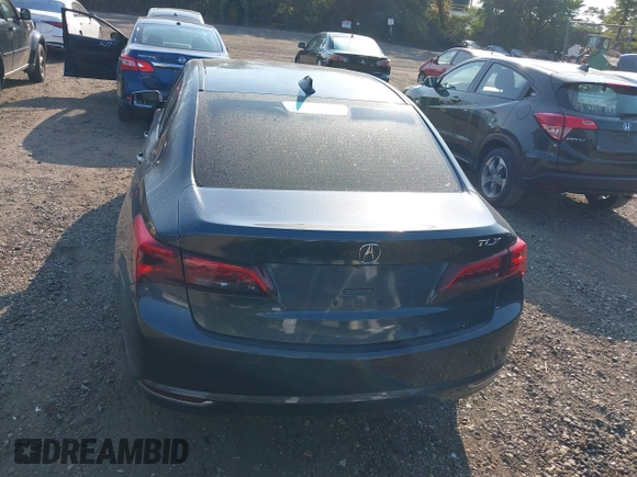 2015 Acura TLX with VIN 19UUB1F31FA023293, listed as a IAAI auction lot 40310652 with 117,350 mi miles. Bid and sale history available at carsss.com. Image 16.