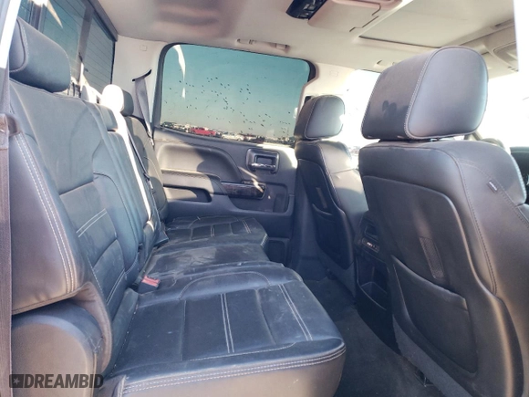 2015 GMC Sierra 1500 Denali with VIN 3GTU2WEJ2FG213956, listed as a Copart auction lot 88971565 with 130,449 mi miles and Salvage Title. Bid and sale history available at carsss.com. Image 10.
