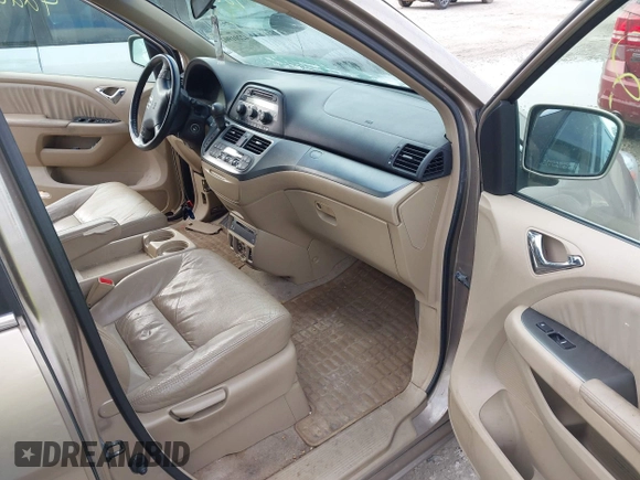 2006 Honda Odyssey EX-L z VIN 5FNRL38756B458936, wystawiony jako IAAI lot #42201902 z przebiegiem 339 976 mil mil oraz . Historia ofert i sprzedaży dostępna na DreamBid. Obrazek 5.