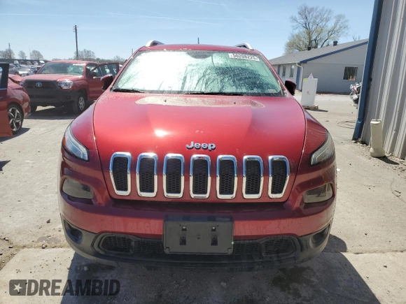 2015 Jeep Cherokee Latitude with VIN 1C4PJMCB3FW784633, listed as a Copart auction lot 50208225 with 174,455 mi miles and Salvage Title. Bid and sale history available at carsss.com. Image 5.