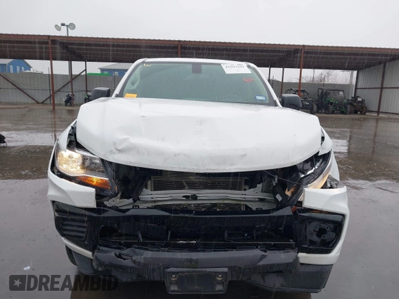 2022 Chevrolet Colorado 2WD Work Truck with VIN 1GCGSBEN7N1330924, listed as a IAAI auction lot 41592191 with 33,885 mi miles. Bid and sale history available at carsss.com. Image 13.