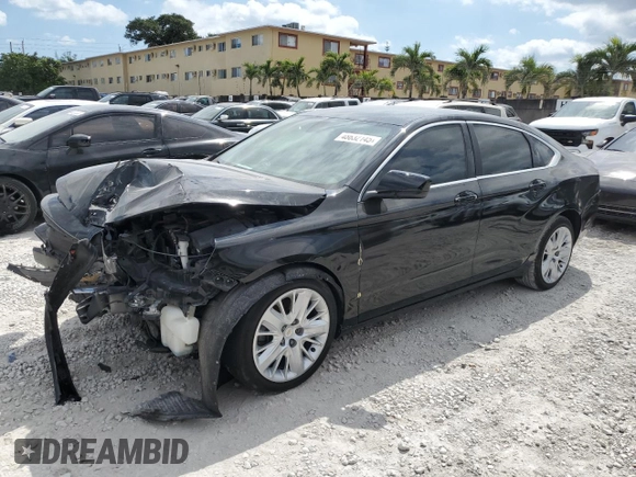 2015 Chevrolet Impala LS with VIN 2G11Z5SL8F9142604, listed as a Copart auction lot 48632145 with 125,833 mi miles and Clean Title. Bid and sale history available at DreamBid. Image 1.