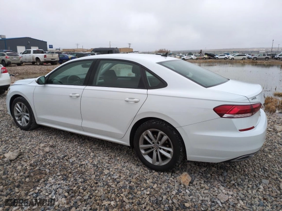 2021 Volkswagen Passat 2.0T S with VIN 1VWAA7A37MC015163, listed as a Copart auction lot 47802305 with 33,557 mi miles and Salvage Title. Bid and sale history available at carsss.com. Image 2.