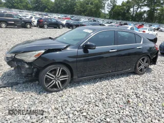 2017 Honda Accord Touring with VIN 1HGCR3F93HA026786, listed as a Copart auction lot 59110275 with 84,420 mi miles and Salvage title. Bid and sale history available at DreamBid. Image 1.