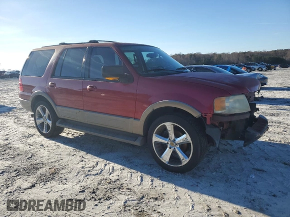 2003 Ford Expedition Eddie Bauer with VIN 1FMRU17W83LB77213, listed as a Copart auction lot 45565205 with 248,702 mi miles and Salvage Title. Bid and sale history available at carsss.com. Image 4.
