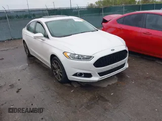 2016 Ford Fusion Titanium with VIN 3FA6P0K98GR369433, listed as a IAAI auction lot 42214785 with 64,918 mi miles and . Bid and sale history available at DreamBid. Image 1.