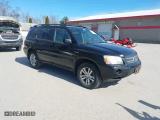 2006 Toyota Highlander Hybrid with VIN JTEEW21A660023732, listed as a IAAI auction lot 41916187 with 327,093 mi miles. Bid and sale history available at carsss.com. Image 1.