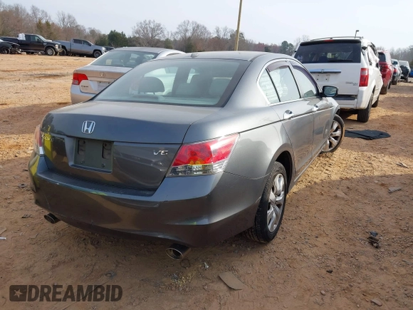 2009 Honda Accord EX-L with VIN 1HGCP36859A047184, listed as a IAAI auction lot 41792024 with 235,434 mi miles and . Bid and sale history available at DreamBid. Image 4.