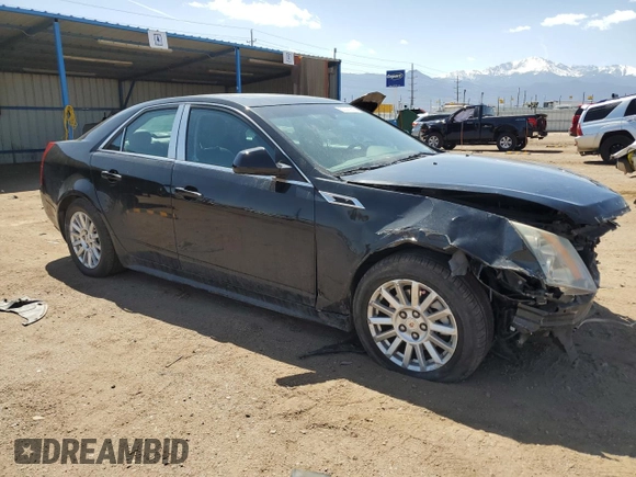 2013 Cadillac CTS Luxury with VIN 1G6DG5E51D0170567, listed as a Copart auction lot 52141015 with 87,078 mi miles and Salvage title. Bid and sale history available at DreamBid. Image 4.