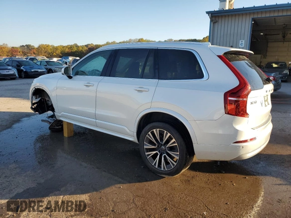 2022 Volvo XC90 Momentum with VIN YV4102CK3N1780278, listed as a Copart auction lot 76260684 with 37,246 mi miles and Salvage Title. Bid and sale history available at DreamBid. Image 2.