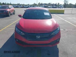 2021 Honda Civic Sedan Sport with VIN 2HGFC2F83MH528354, listed as a IAAI auction lot 41843412 with 55,110 mi miles. Bid and sale history available at carsss.com. Image 12.