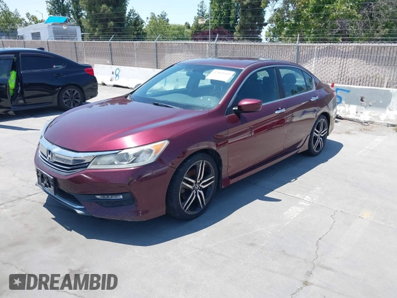 2016 Honda Accord Sport z VIN 1HGCR2F52GA128487, wystawiony jako IAAI lot #42465955 z przebiegiem Nie podano mil oraz . Historia ofert i sprzedaży dostępna na DreamBid. Obrazek 17.