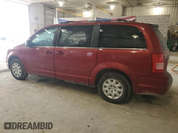 2010 Chrysler Town & Country LX with VIN 2A4RR4DE6AR198174, listed as a Copart auction lot 50757005 with 211,130 mi miles and Salvage Title. Bid and sale history available at DreamBid. Image 2.