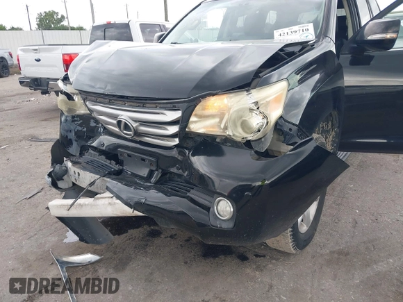 2010 Lexus GX 460 with VIN JTJBM7FX2A5015918, listed as a IAAI auction lot 42139710 with 188,279 mi miles and . Bid and sale history available at DreamBid. Image 6.