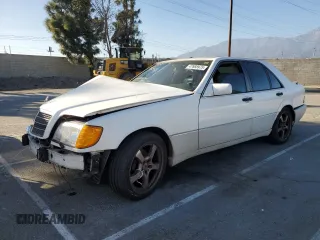 1994 Mercedes-Benz S 320 with VIN WDBGA32E6RA177390, listed as a Copart auction lot 47685975 with Not Provided miles and Salvage Title. Bid and sale history available at DreamBid. Image 1.
