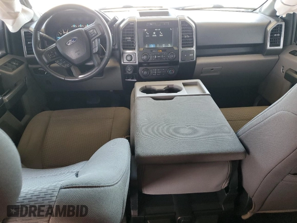2017 Ford F-150 XL with VIN 1FTFW1EFXHFC51080, listed as a Copart auction lot 56466455 with 87,235 mi miles and Salvage title. Bid and sale history available at DreamBid. Image 8.