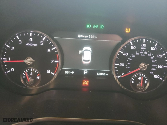 2021 Kia Telluride SX with VIN 5XYP54HC8MG128752, listed as a Copart auction lot 87823935 with 62,002 mi miles and Salvage Title. Bid and sale history available at carsss.com. Image 9.