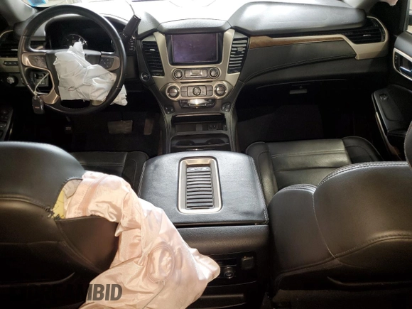 2019 GMC Yukon Denali with VIN 1GKS2CKJXKR300027, listed as a Copart auction lot 66601544 with 0 mi miles and Salvage Title. Bid and sale history available at carsss.com. Image 8.
