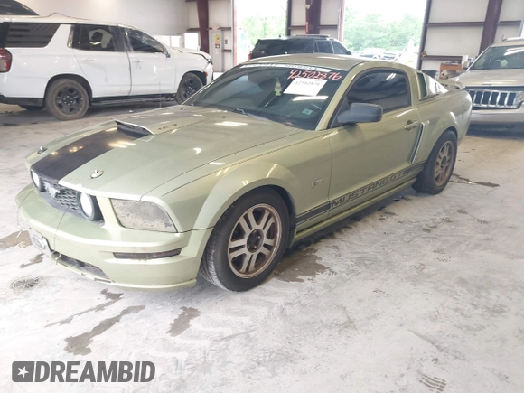 2006 Ford Mustang GT Deluxe with VIN 1ZVFT82H065209069, listed as a IAAI auction lot 42502876 with 96,416 mi miles and . Bid and sale history available at DreamBid. Image 17.