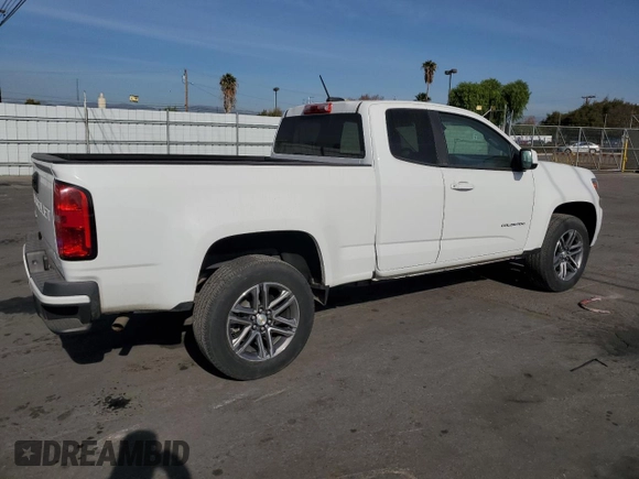 2021 Chevrolet Colorado 2WD Work Truck with VIN 1GCHSBEA5M1253048, listed as a Copart auction lot 87264394 with 23,472 mi miles and Clean title. Bid and sale history available at DreamBid. Image 3.