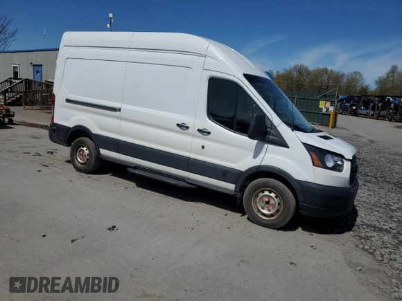 2019 Ford Transit with VIN 1FTBW2XG5KKB23337, listed as a Copart auction lot 55203995 with 217,569 mi miles and Clean Title. Bid and sale history available at DreamBid. Image 4.