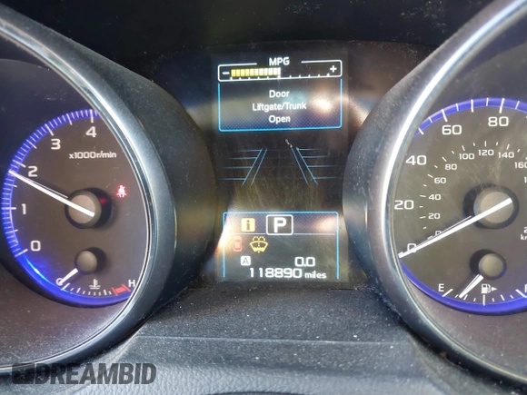 2015 Subaru Legacy with VIN 4S3BNBH62F3051912, listed as a IAAI auction lot 42122449 with 118,890 mi miles and . Bid and sale history available at DreamBid. Image 15.