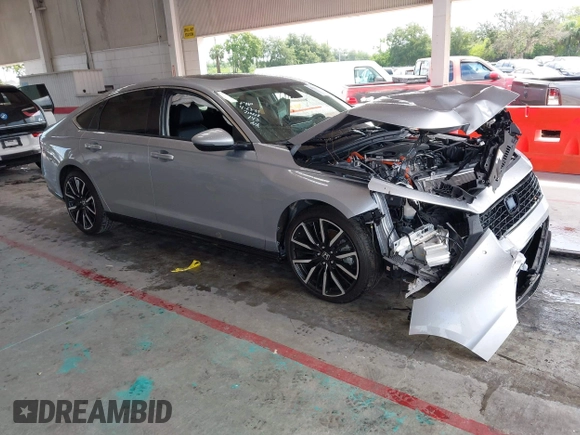 2023 Honda Accord Touring with VIN 1HGCY2F87PA039060, listed as a IAAI auction lot 42382912 with 36,007 mi miles and . Bid and sale history available at DreamBid. Image 1.