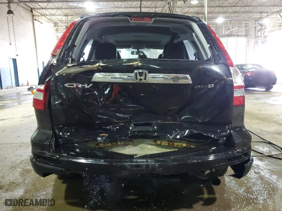 2010 Honda CR-V EX-L with VIN 5J6RE4H74AL005052, listed as a Copart auction lot 48173385 with 142,601 mi miles and Clean Title. Bid and sale history available at carsss.com. Image 6.