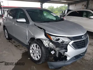 2019 Chevrolet Equinox LT with VIN 3GNAXKEV4KS680990, listed as a IAAI auction lot 42682895 with 8,694 mi miles and . Bid and sale history available at DreamBid. Image 1.