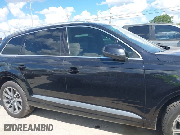 2017 Audi Q7 Premium Plus with VIN WA1LAAF72HD017790, listed as a IAAI auction lot 42624444 with 77,400 mi miles and . Bid and sale history available at DreamBid. Image 13.