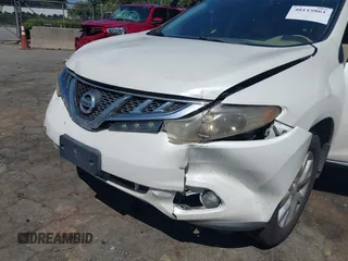 2012 Nissan Murano S with VIN JN8AZ1MW3CW202562, listed as a IAAI auction lot 40119861 with 191,924 mi miles. Bid and sale history available at carsss.com. Image 6.