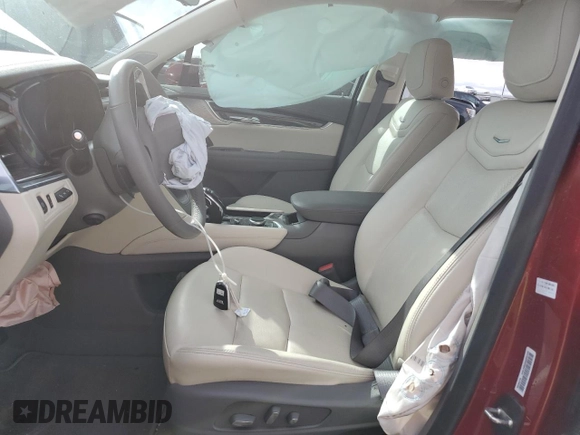 2022 Cadillac XT6 Premium Luxury with VIN 1GYKPCRS7NZ115394, listed as a Copart auction lot 86512084 with 17,310 mi miles and Salvage Title. Bid and sale history available at carsss.com. Image 7.