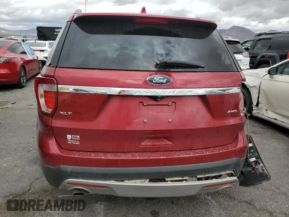2016 Ford Explorer XLT z VIN 1FM5K8D87GGB42468, wystawiony jako Copart lot #48611155 z przebiegiem Nie podano mil oraz Szkoda całkowita • Salvage title. Historia ofert i sprzedaży dostępna na DreamBid. Obrazek 6.