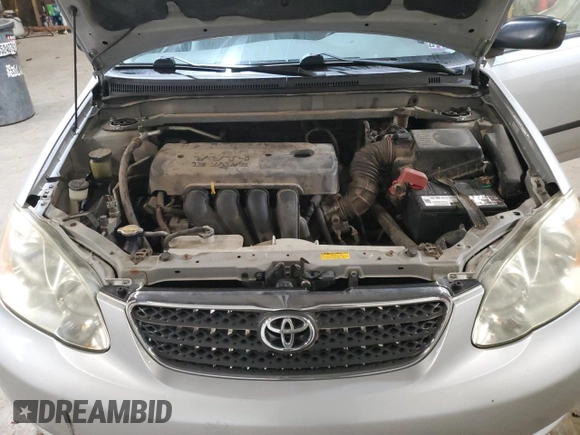 2005 Toyota Corolla CE with VIN 1NXBR32E45Z376253, listed as a Copart auction lot 51370655 with 164,580 mi miles and Clean Title. Bid and sale history available at DreamBid. Image 11.