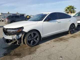 2025 Honda Accord Sport with VIN 1HGCY2F59SA001523, listed as a Copart auction lot 54888785 with 14,003 mi miles and Salvage title. Bid and sale history available at DreamBid. Image 1.