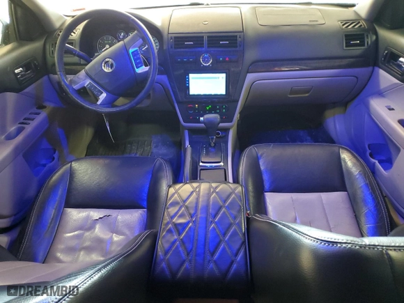 2007 Mercury Milan Premier with VIN 3MEHM081X7R618245, listed as a Copart auction lot 43579585 with 126,700 mi miles and Salvage Title. Bid and sale history available at carsss.com. Image 8.
