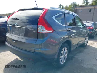 2013 Honda CR-V EX-L with VIN 2HKRM4H73DH656366, listed as a IAAI auction lot 41998244 with 124,864 mi miles. Bid and sale history available at carsss.com. Image 4.