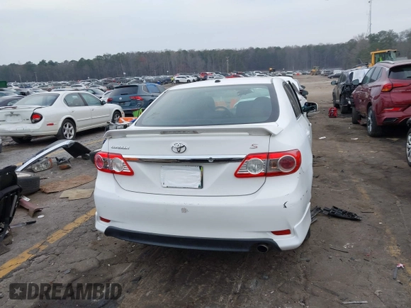2011 Toyota Corolla L with VIN 2T1BU4EE3BC695365, listed as a IAAI auction lot 41790976 with 174,517 mi miles. Bid and sale history available at carsss.com. Image 16.