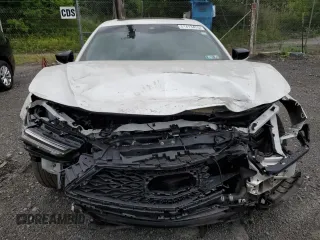 2022 Acura TLX Type S with VIN 19UUB7F04NA001490, listed as a Copart auction lot 61413455 with 29,690 mi miles and Salvage title. Bid and sale history available at DreamBid. Image 5.