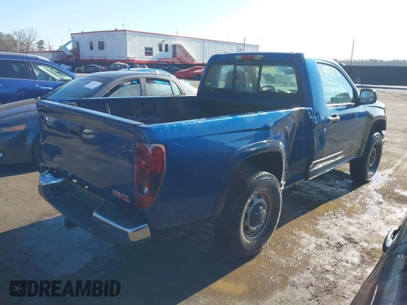 2006 GMC Canyon SL Z85 with VIN 1GTDT146468296017, listed as a IAAI auction lot 41473621 with 155,870 mi miles. Bid and sale history available at carsss.com. Image 4.