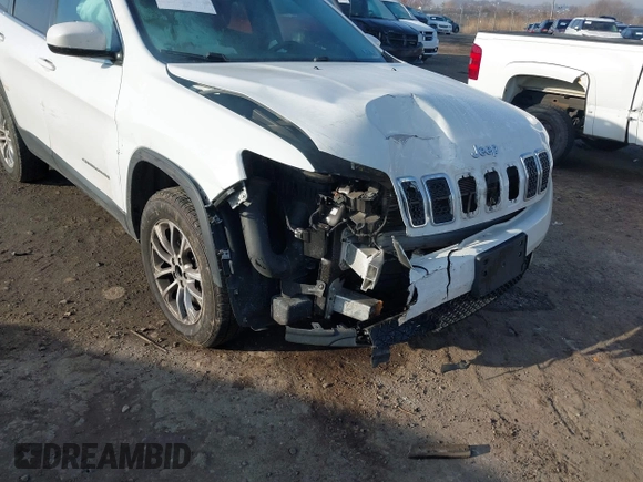2019 Jeep Cherokee Latitude with VIN 1C4PJMCX2KD356537, listed as a IAAI auction lot 41197817 with 134,043 mi miles. Bid and sale history available at carsss.com. Image 6.